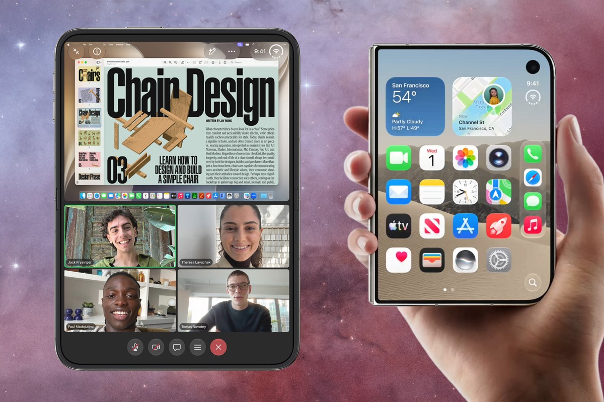 iPhone Duo — Apple's first foldable phone